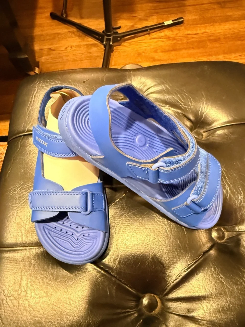 Geox J Fusbetto Royal Blue Sandals